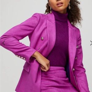 Beautiful fuschia WHBM jacket NWOT